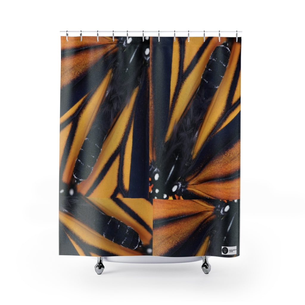 Monarch Love - Shower Curtains