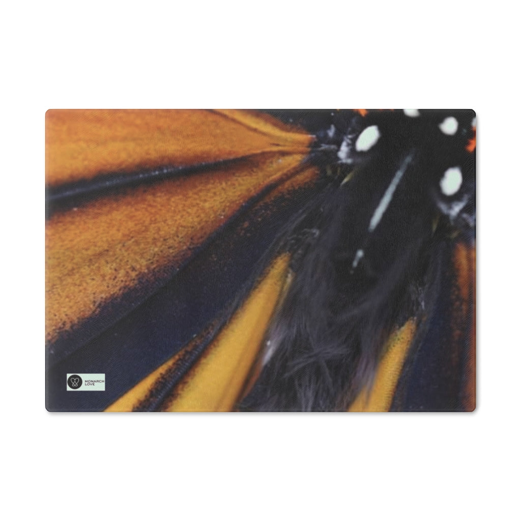 Monarch Love - Fluffy Butterfly - Cutting Board