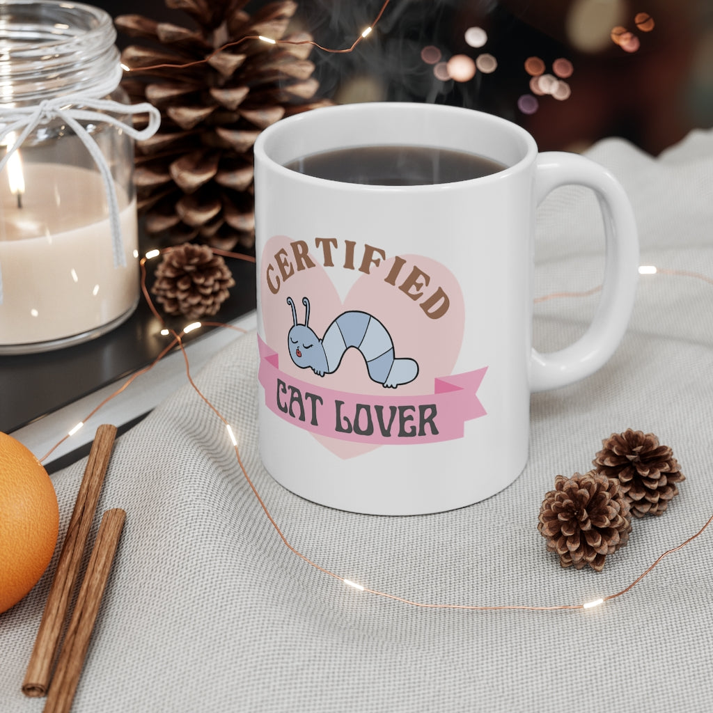 Monarch Love - Certified Cat Lover - Mug 11oz