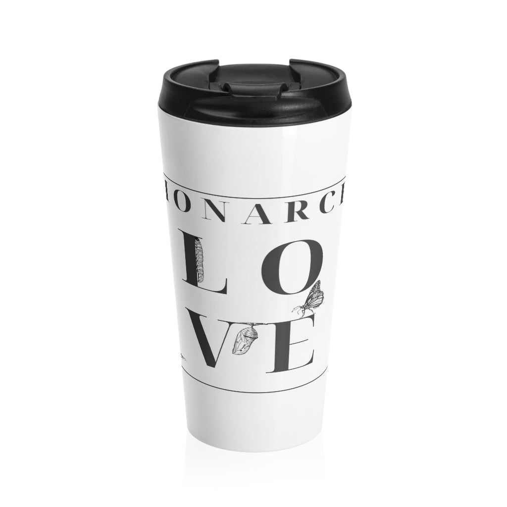 Monarch Love - Stainless Steel Travel Mug