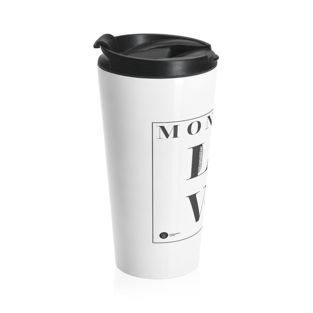 Monarch Love - Stainless Steel Travel Mug