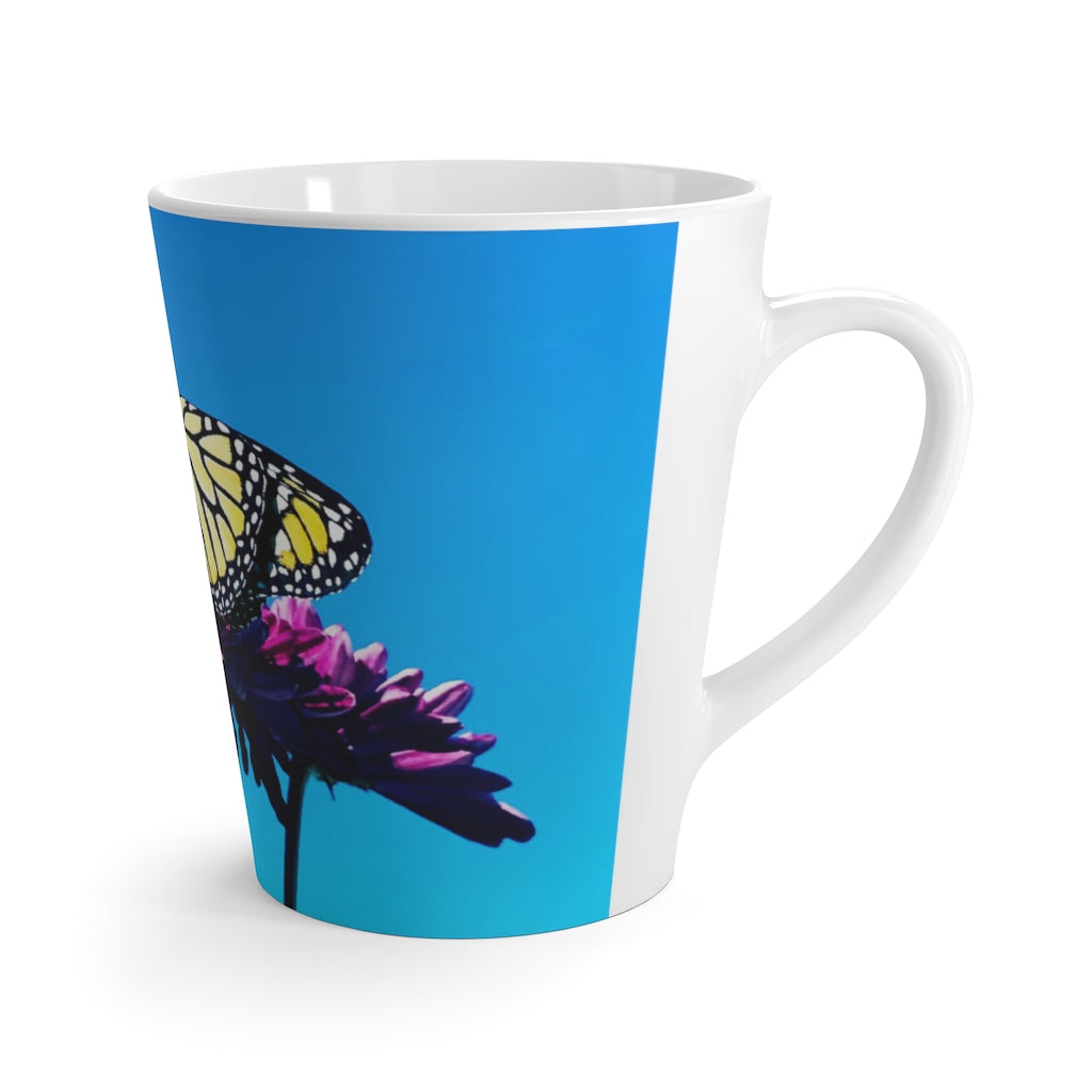 Monarch Love - Surreal Butterfly - Latte Mug