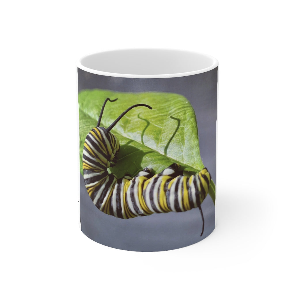 Monarch Love - Cute Caterpillar - Mug 11oz