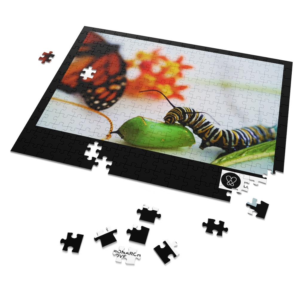 Monarch Love - Family Portrait - Jigsaw Puzzle (252 - piece)