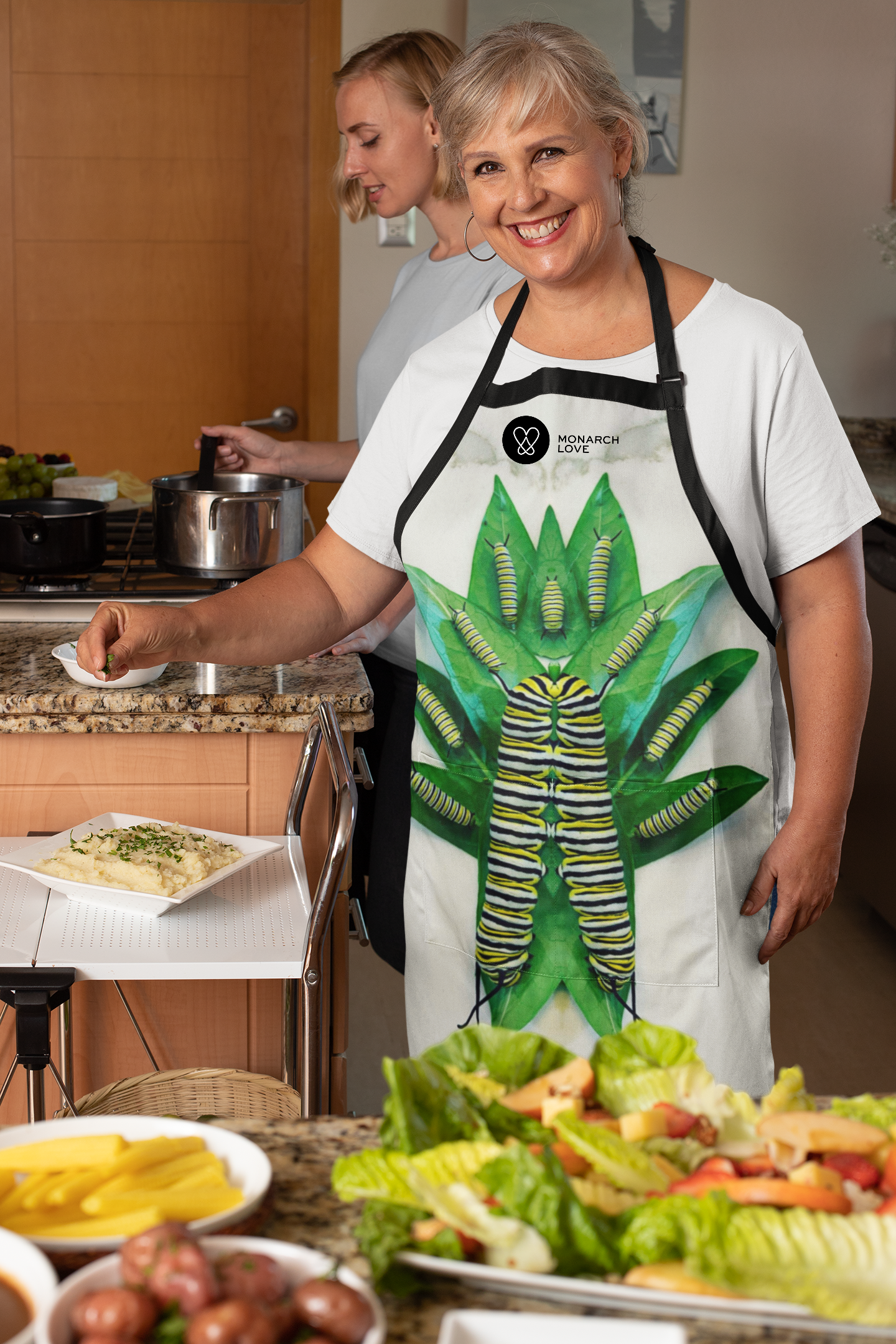 Monarch Love Apron