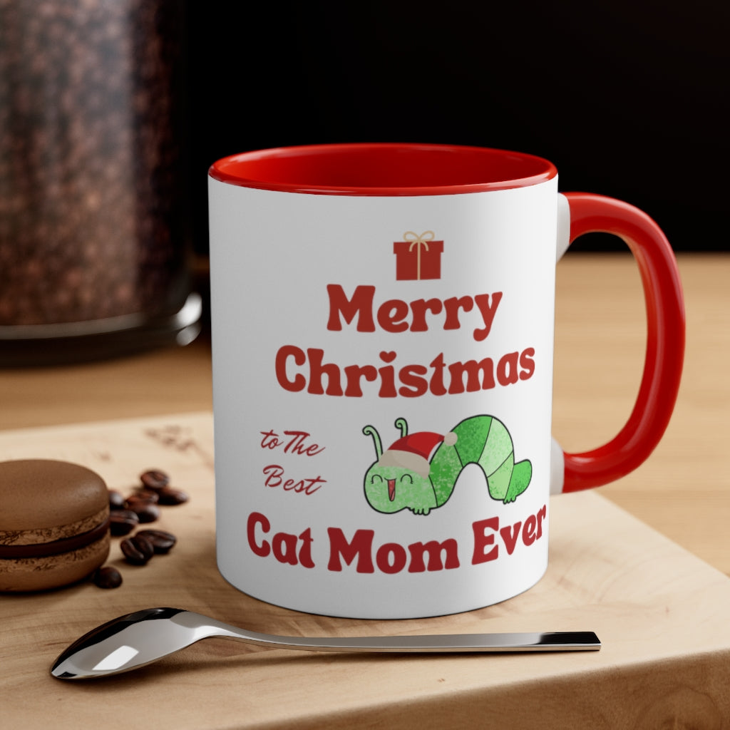 Monarch Love - Best Cat Mom Ever - Coffee Mug, 11oz