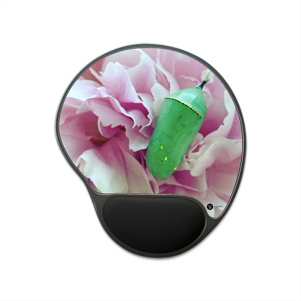 Monarch Love - Chrysalis - Mouse Pad With Wrist Rest