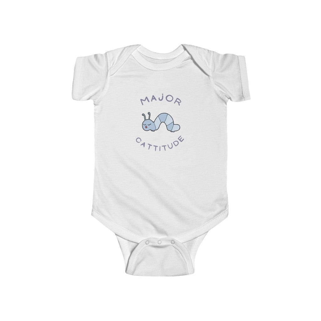 Monarch Love - Major Cattitude - Infant Fine Jersey Bodysuit