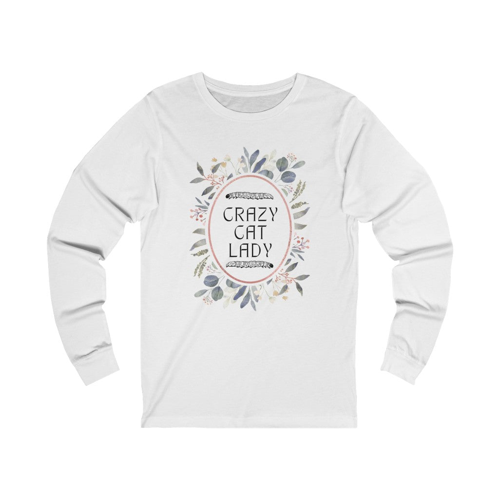 Monarch Love - Crazy Cat Lady - Jersey Long Sleeve Tee